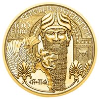  100 Евро 2019 года, Магия золота - Золото Месопотамии, фото 1 