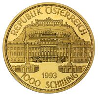  1000 Шиллингов 1993 года, Мария Терезия, фото 1 