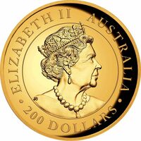  200 Долларов 2019 года, Австралийский кенгуру, фото 1 