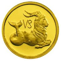  25 рублей 2002 года, Козерог, фото 1 