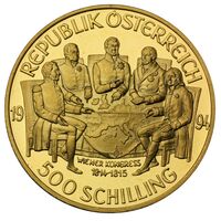  500 Шиллингов 1994 года, Конгресс, фото 1 