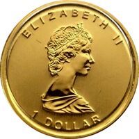  1 доллар 2009 года, 30-летие Кленового листа, фото 1 