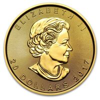  20 долларов 2015 - 2020 годов, Кленовый лист, фото 1 