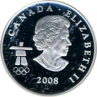  25 центов 2008 года, Ванкувер 2010 - Фигурное катание, фото 1 