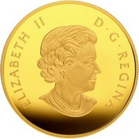  200 долларов 2015 года, Отражение кленового листа, фото 1 