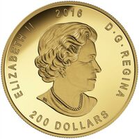  200 долларов 2016 года, Ревущий медведь Гризли, фото 1 