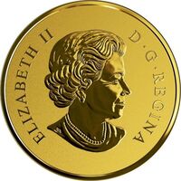  500 долларов 2019 года, 40 лет кленовому листу, фото 1 