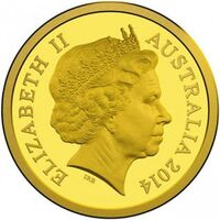  10 долларов 2014 года, Путешествие на Австралийскую землю, фото 1 