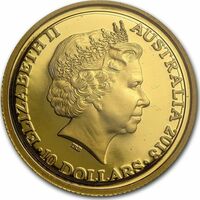  10 долларов 2013 года, Год змеи, фото 1 