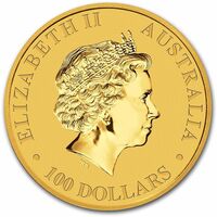  100 долларов 2014 года, Австралийский кенгуру, фото 1 