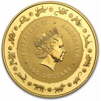  100 долларов 2016 года, Год обезьяны - Китайский зодиак, фото 1 