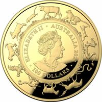 100 долларов 2021 года, Год быка - Китайский Зодиак, фото 1 