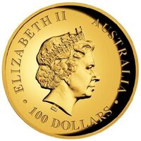  100 долларов 2014 года, Австралийская коала, фото 1 
