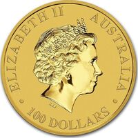  100 долларов 2017 года, Австралийский кенгуру, фото 1 
