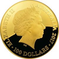  100 долларов 2017 года, Северное небо, фото 1 