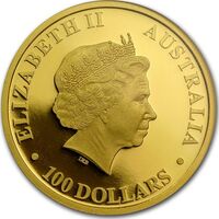  100 долларов 2011 года, 25 лет самородку, фото 1 