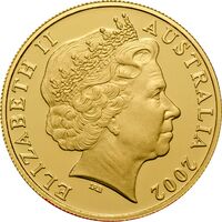  100 долларов 2002 года, 50 лет вступления королевы на престол, фото 1 