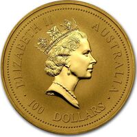  100 долларов 1993-1994 годов, Белохвостый валлаби, фото 1 