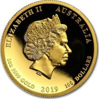  100 долларов 2019 года, Год свиньи - High Relief Proof, фото 1 