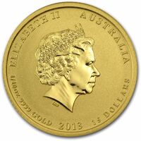  15 долларов 2013 года, Год змеи - цветная, фото 1 