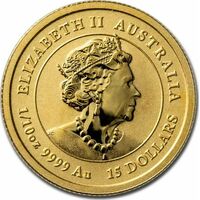  15 долларов 2021 года, Год быка - цветная, фото 1 