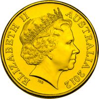  20 центов 2012 года, Утконос, фото 1 