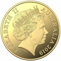  25 долларов 2019 года, Год свиньи - Королевский монетный двор, фото 1 