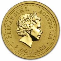  5 долларов 2005 года, Год петуха, фото 1 