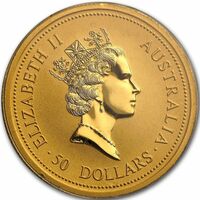  50 долларов 1997 года, Кенгуру - Тайна &amp;quot;Лук&amp;quot;, фото 1 