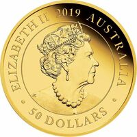  50 долларов 2019 года, Двойной суверен Австралии, фото 1 