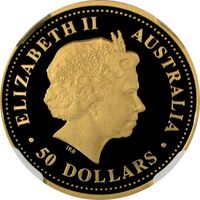  50 долларов 2007 года, Ехидна, фото 1 