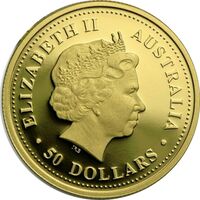  50 долларов 2007 года, Тасманийский дьявол, фото 1 