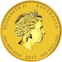  1 000 долларов 2017 года, Год петуха, фото 1 