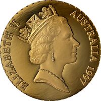  150 долларов 1997 года, Цветок лапы кенгуру Манглса, фото 1 