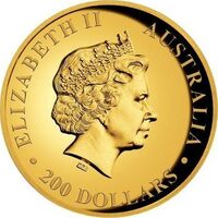  200 долларов 2016 года, Австралийский кенгуру, фото 1 