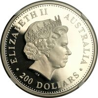  200 долларов 2002 года, Австралийская коала, фото 1 