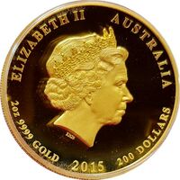  200 долларов 2015 года, 100 лет сражению в Галлиполи, фото 1 