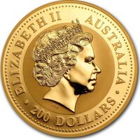  200 долларов 2002 года, Год лошади - Proof, фото 1 
