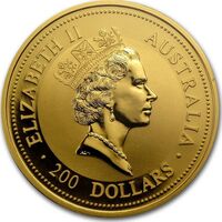  200 долларов 1992-1997 годов, Красный кенгуру, фото 1 