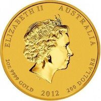  200 долларов 2012 года, Год дракона, фото 1 