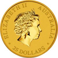  25 долларов 2017 года, Австралийский морской крокодил, фото 1 