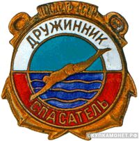  «Дружинник-спасатель», знаки добровольных обществ и общественных организаций, фото 1 