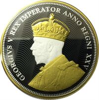  1 доллар 2015 года, 80 лет первому канадскому серебряному доллару, фото 1 