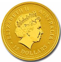  15 долларов 2006 года, Год собаки - цветная, фото 1 