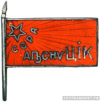  Жетон «Член ЦИК Абхазской ССР», знаки и жетоны членов ЦИК и депутатов Верховных Советов, фото 1 