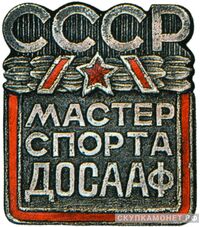  «Мастер спорта ДОСААФ», знаки добровольных обществ и общественных организаций, фото 1 
