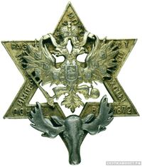  Знак Императорского общества правильной охоты Вариант 1 1872, фото 1 