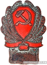 Нагрудный знак рядового состава РКМ образца 1923г., фото 1 
