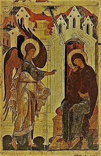  Икона Благовещение 15 век, фото 1 