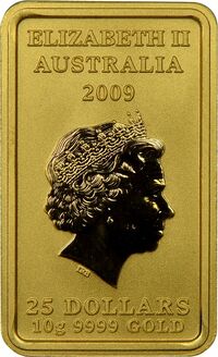  25 долларов 2008-2009 годов, Удача, фото 1 